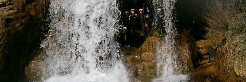 pic of canyoning