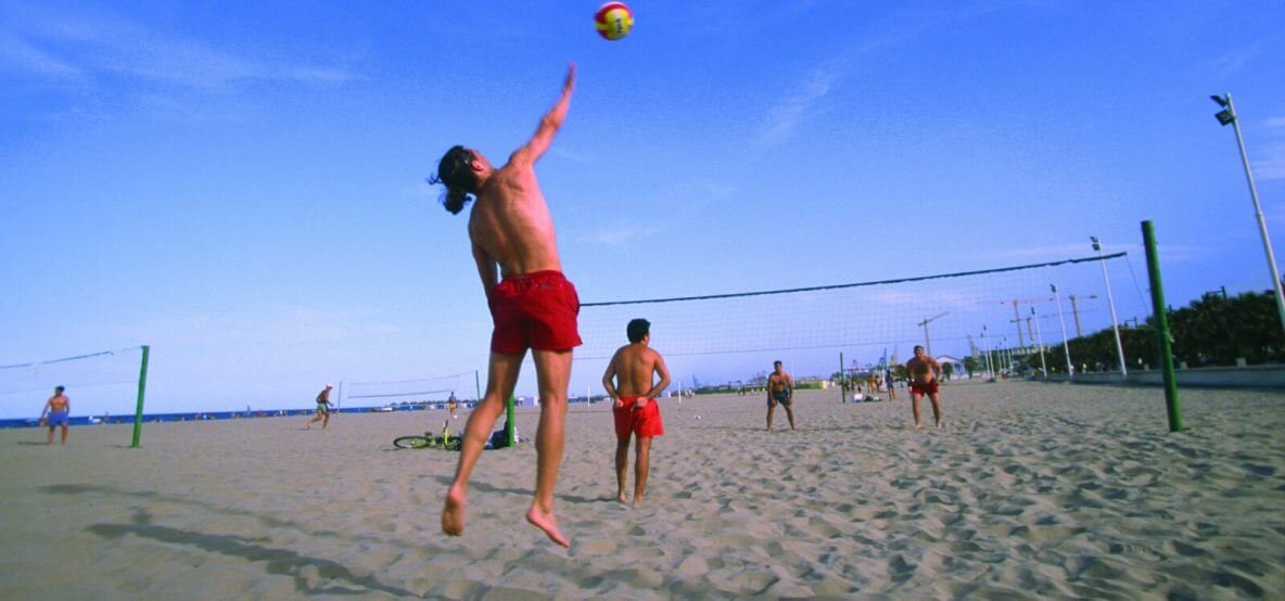 beach volleyball